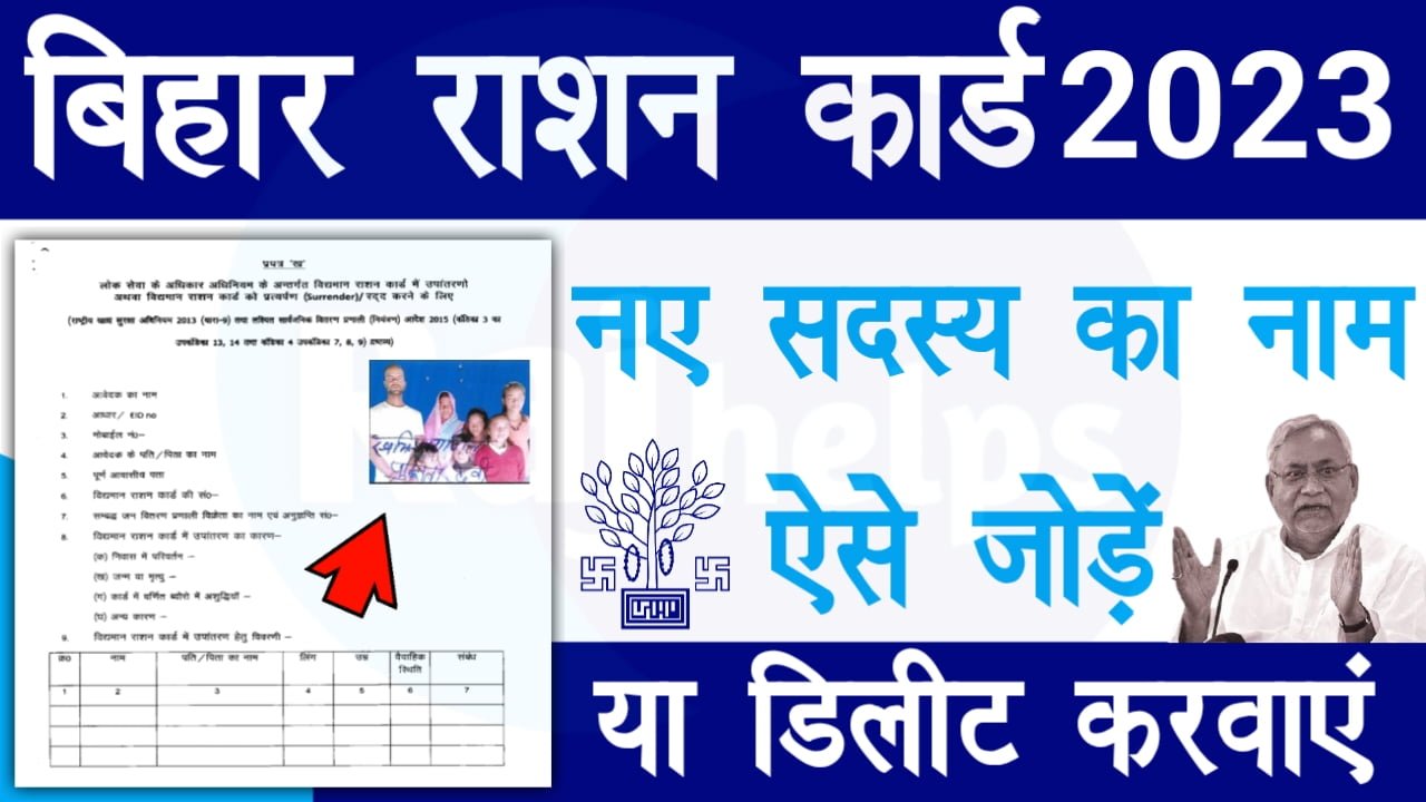 Ration Card Me Name Kaise Jode