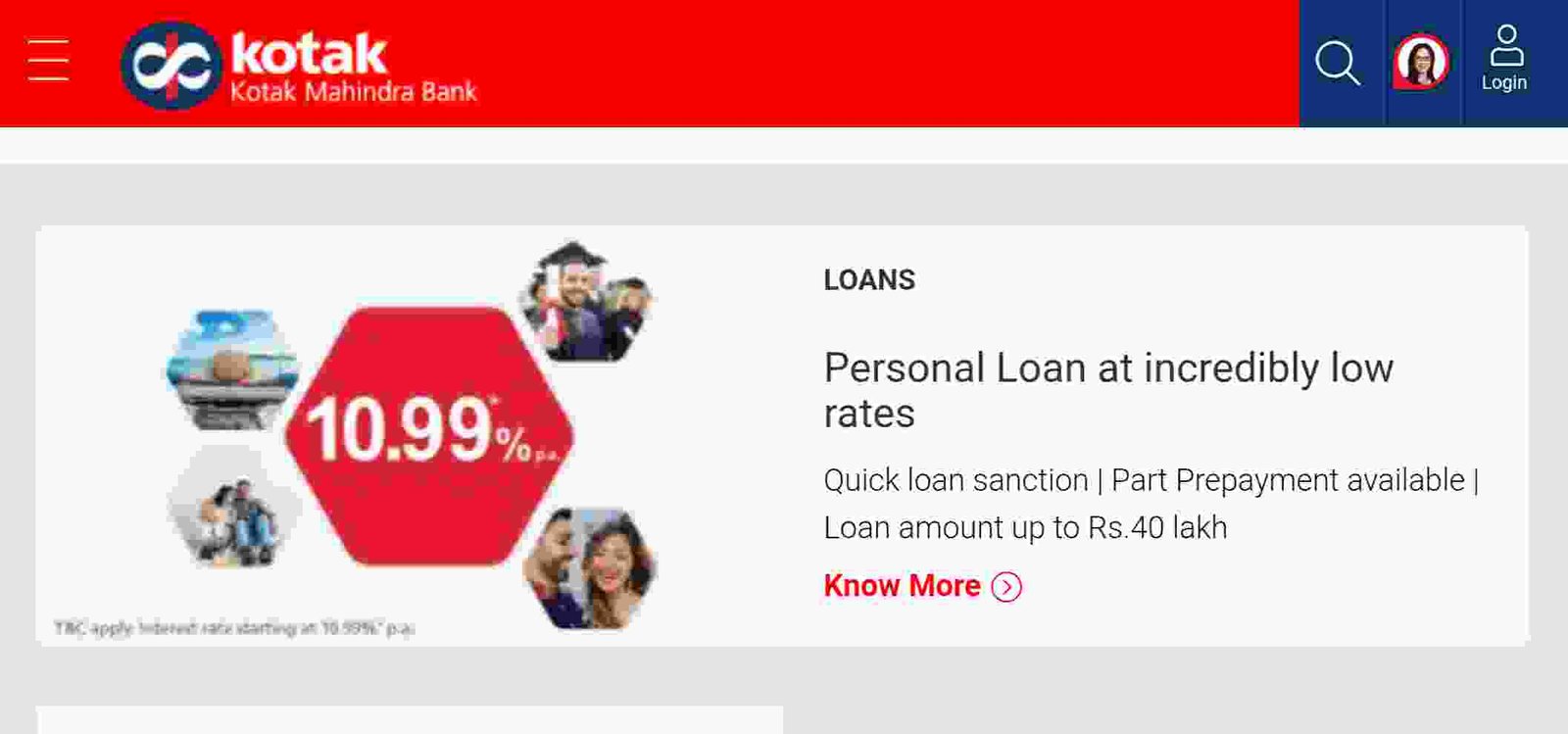 Kotak Mahindra Bank Personal Loan Apply