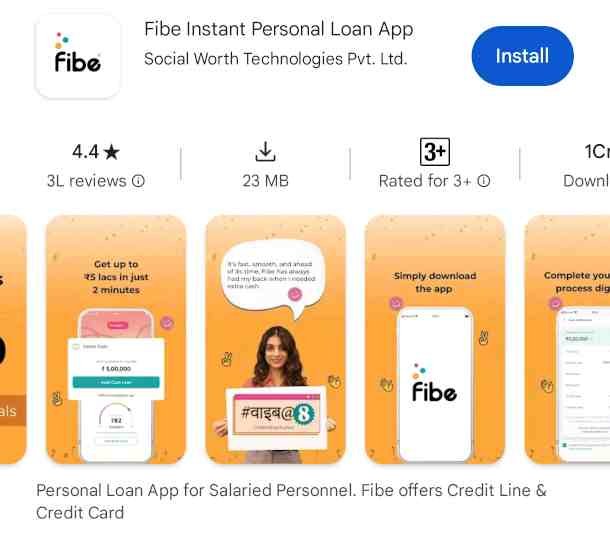 Fibe Personal Loan Apply