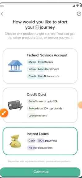 Fi Money Instant Personal Loan