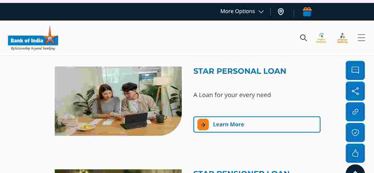 BOI Star Personal Loan 2024