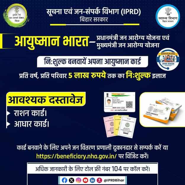 Ration Card to Ayushman Card Kaise Banaye