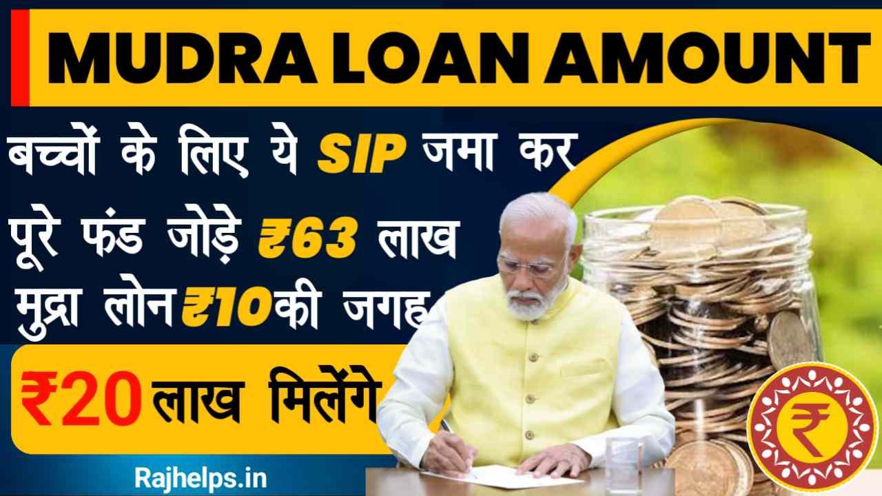 Mudra Loan Amount