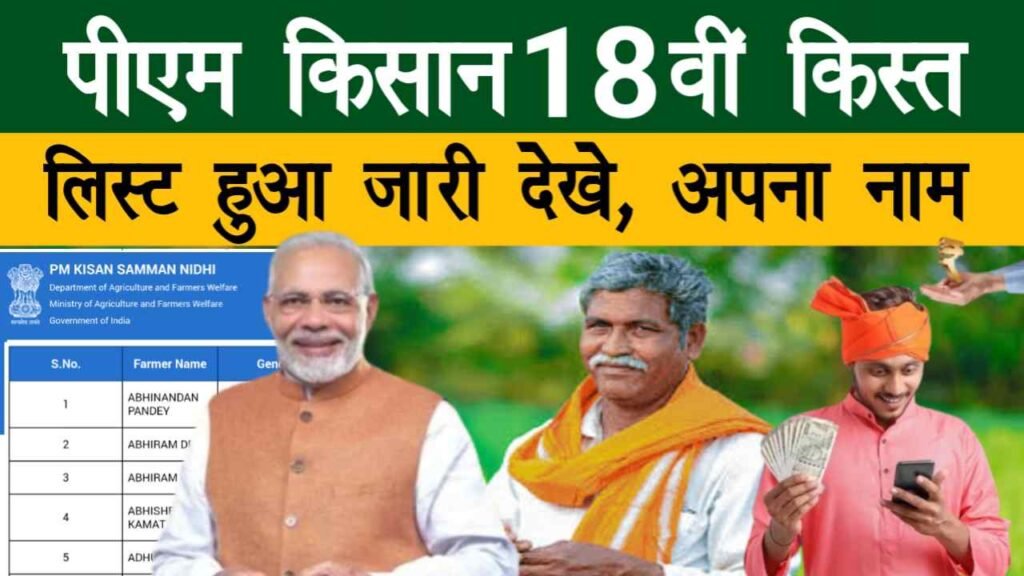 PM Kisan 18th Installment List Check