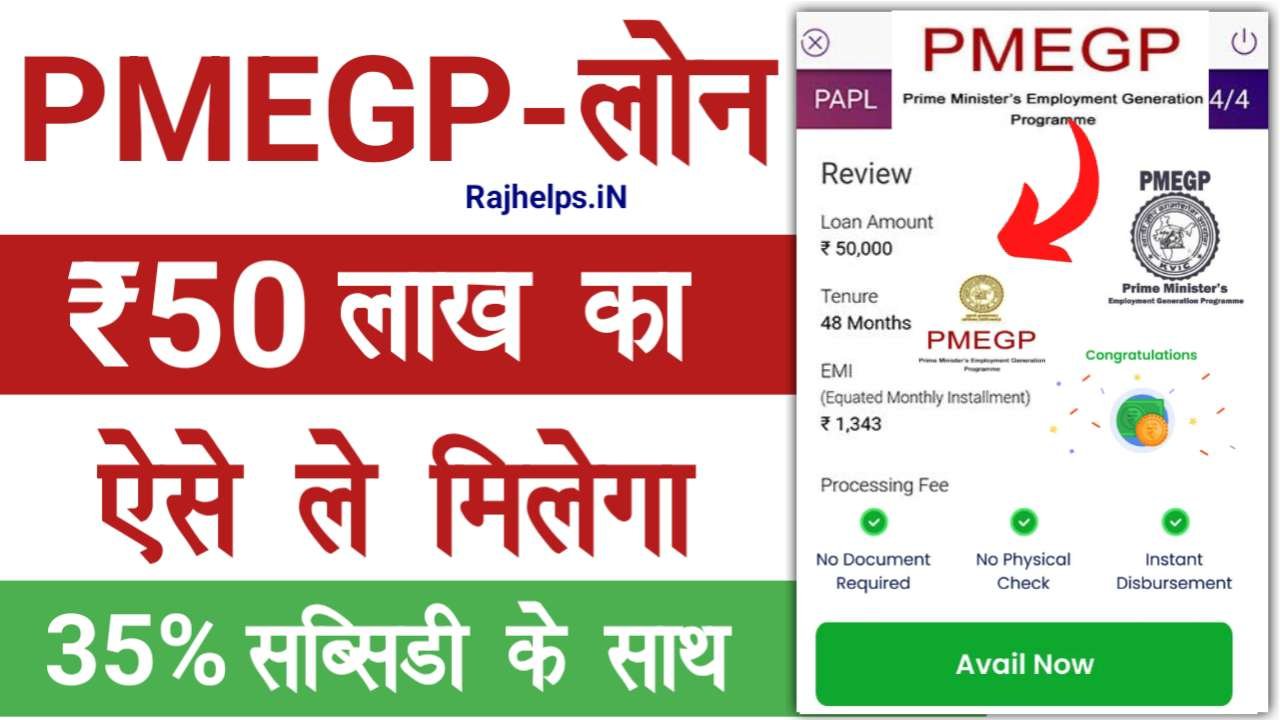 PMEGP Loan Yojana 2025