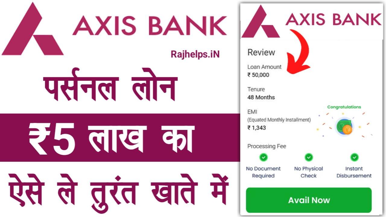 Axis Bank Personal Loan 2025