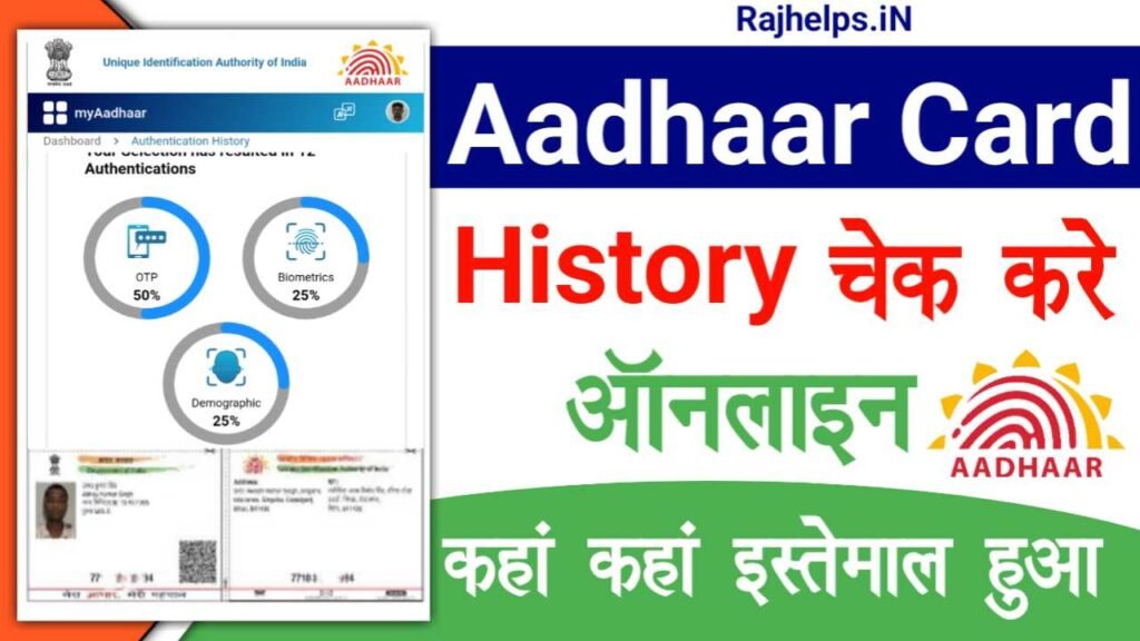 Aadhar Card History Check 2025