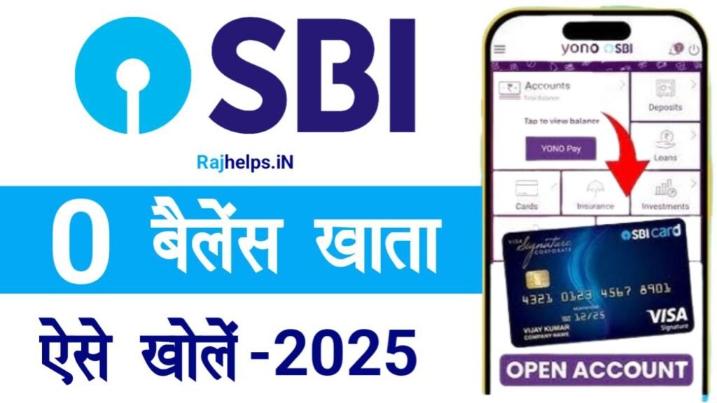 SBI Account Opening Online 2025