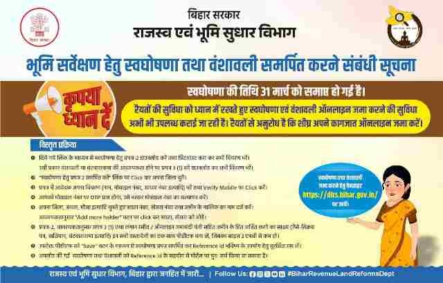 Bihar Jamin Survey Without Document New Update