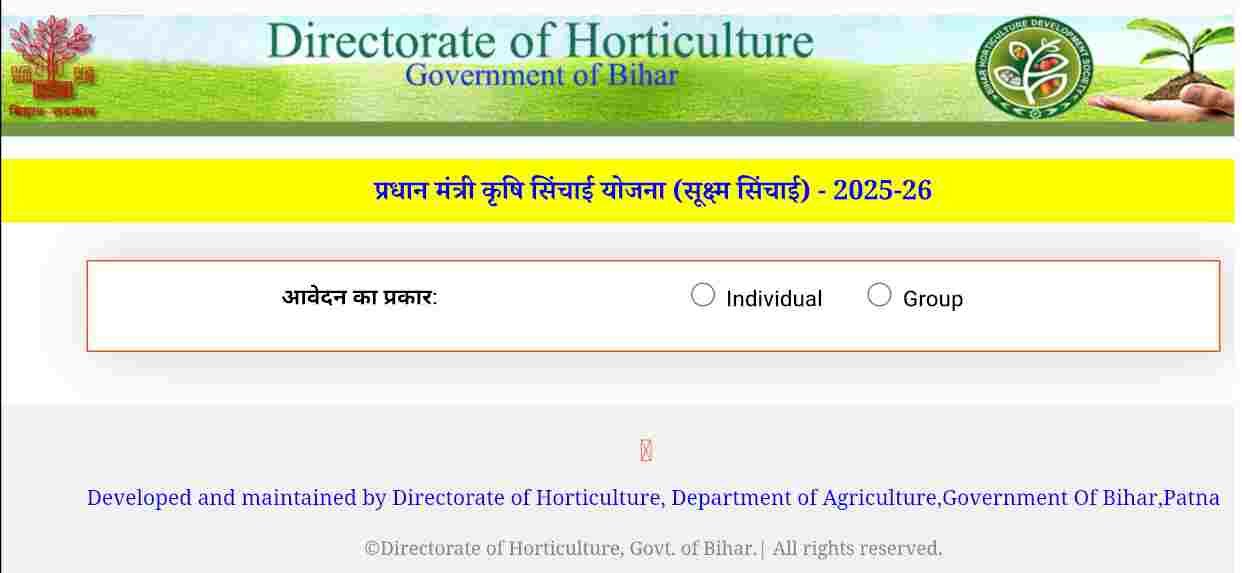 Pradhanmantri Krishi Sinchai Yojana 2025