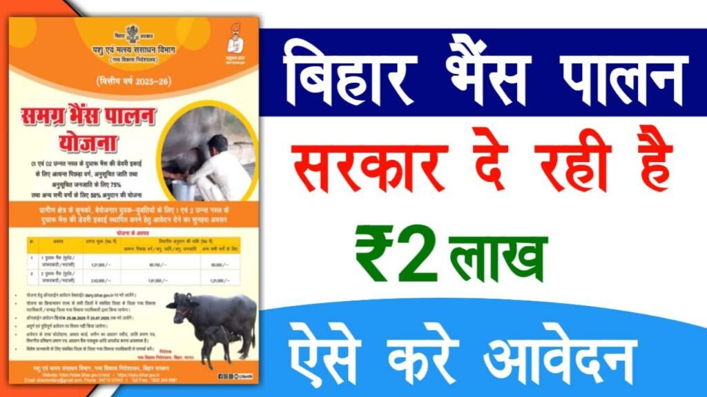 Bihar Samagra Bhaish Palan Yojana 2025