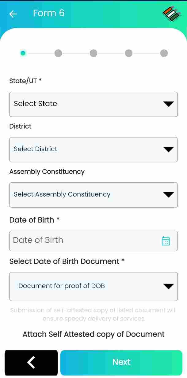 Voter Card New Apply Online 2025