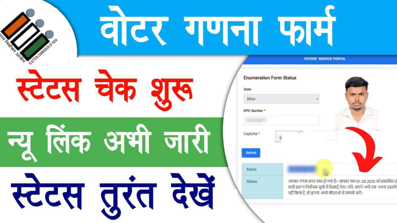 Ganana Form Status Check Online