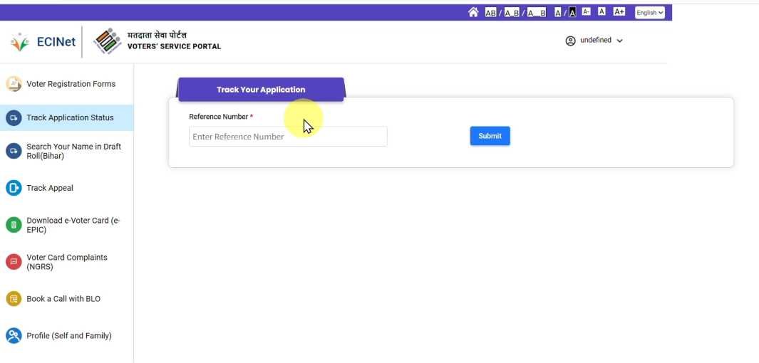 Voter Id Card Status Check Online