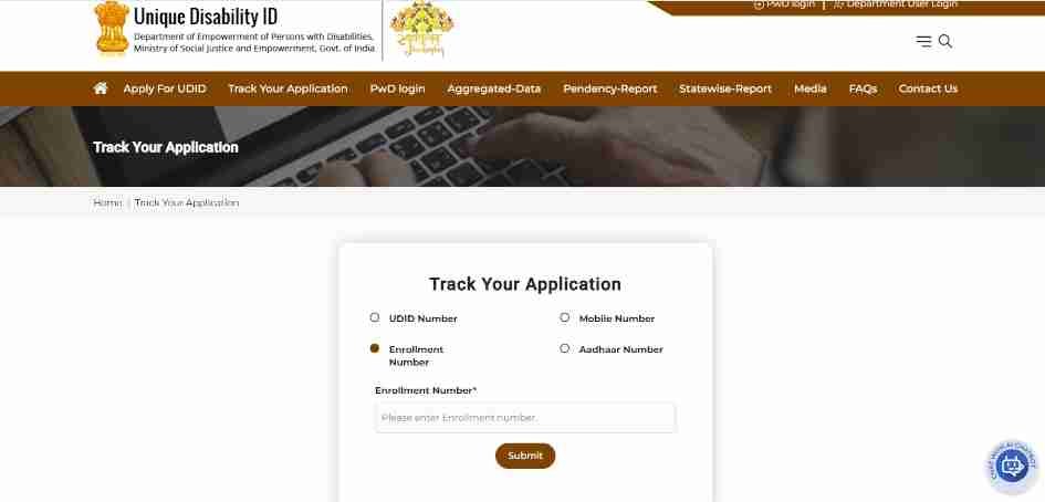 UDID Card Online Apply 2025