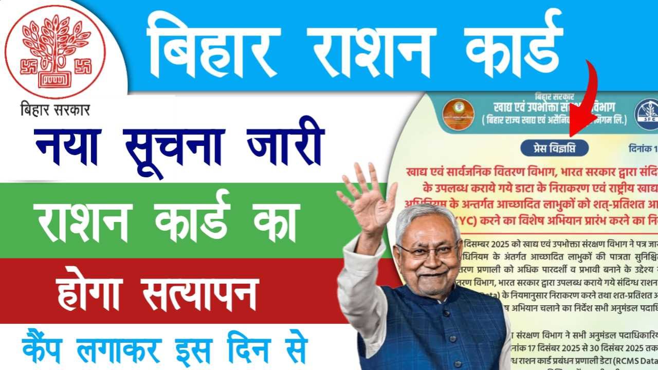 Ration Card Physical Verification Camp 2025