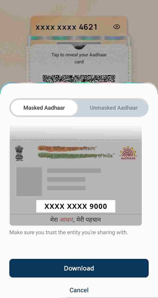 Aadhaar New App Update 2026