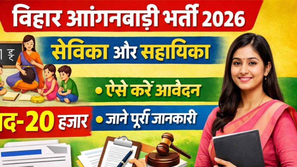 Bihar Anganwadi Vacancy 2026