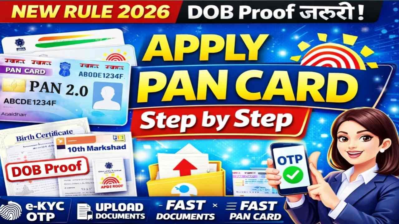 New Pan Card Apply Online 2026