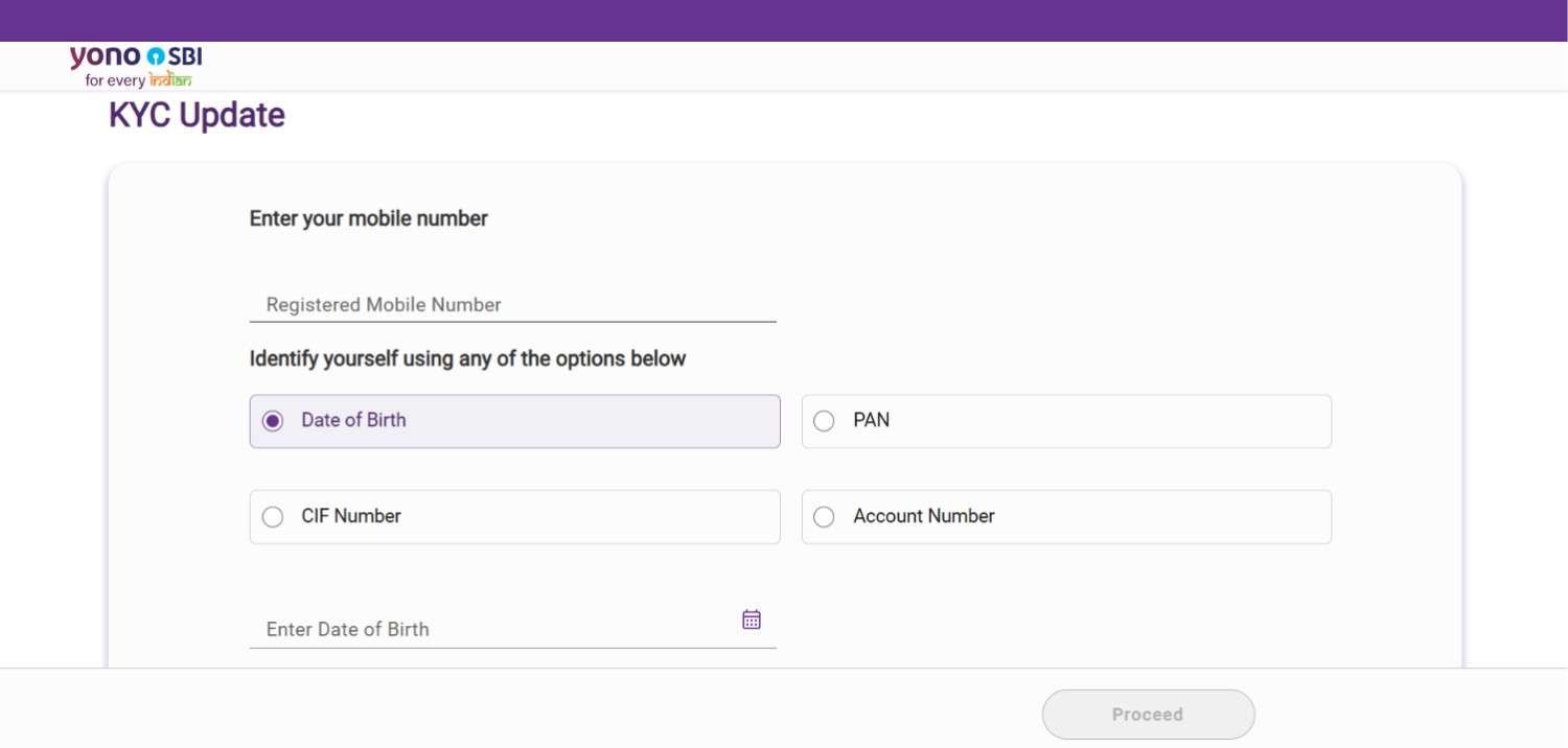 SBI Account KYC Update Online 2026
