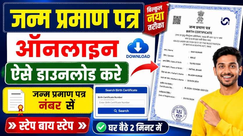 Birth Certificate Download Online 2026