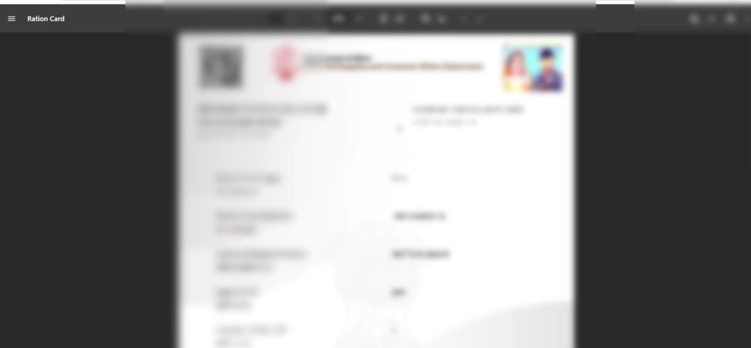 Ration Card Download Smart PDS 2026