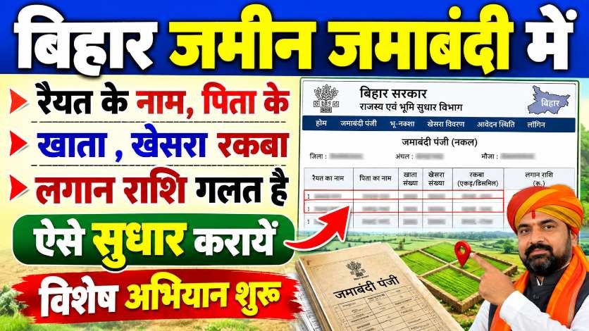 Bihar Jamin Jamabandi Sudhar