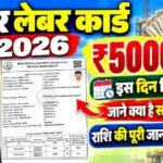 Bihar Labour Card Payment 2026 : बिहार लेबर कार्ड की राशि 5000 इस वर्ष मिलेगा या नहीं जाने पूरी जानकारी